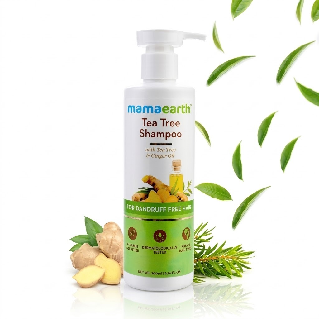 Tea Tree Shampoo for Dandruff Free Hair - 250ml